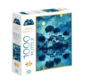 MAVİ EVLER PUZZLE 1000