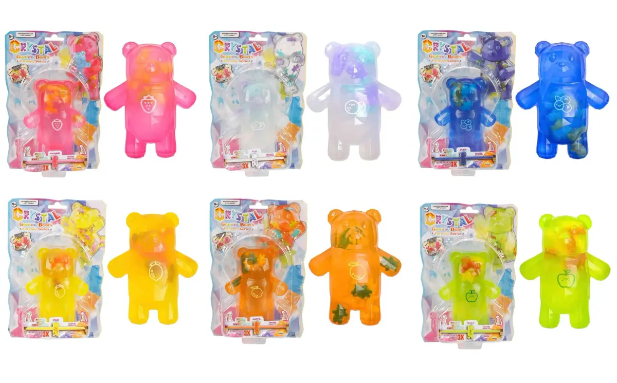 SUNBTFFİGÜR CRYSTAL GUMMY BEARS FOREVER SERIES 14CM.6A. 4897081123485
