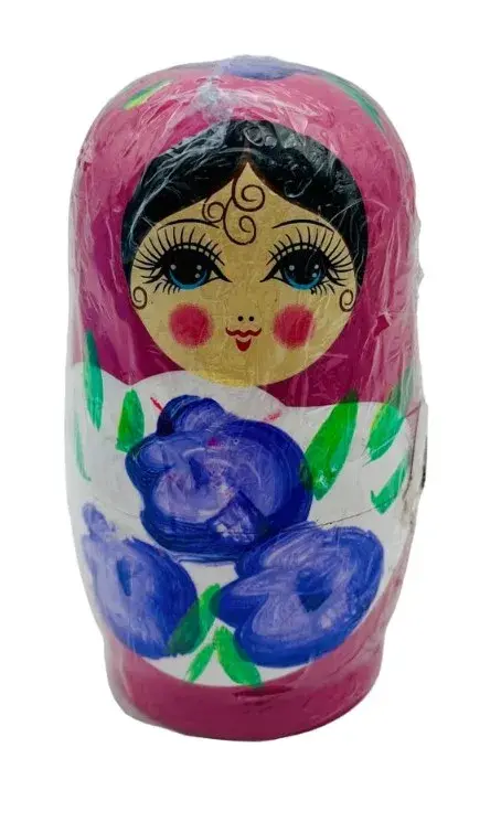 5 Lİ AHŞAP MATRUŞKA BEBEK