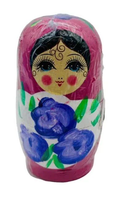 5 Lİ AHŞAP MATRUŞKA BEBEK