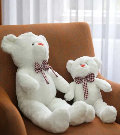 75 CM PELUŞ KURDELALI AYI