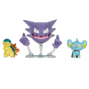 Pokemon Battle 3lü Figür Seti Seri 14 Asorti