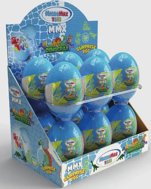 DİNOCRAX ÇATLAK YUMURTA MAVİ