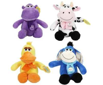 SUN-ANB-PFF-SK.PELUŞ EĞLENCELİ HAYVANLAR 25CM.4A.