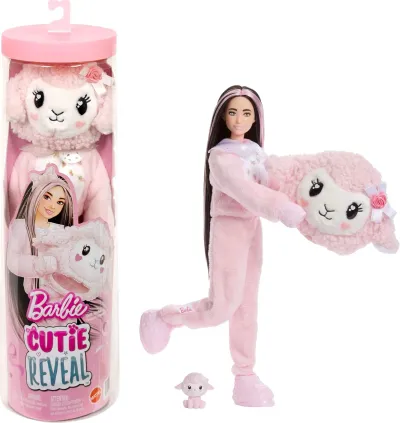 Mattel Barbie Cutie Reveal Serisi Pembe Kuzu