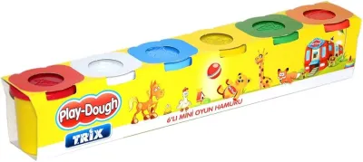 TRİX OYUN HAMURU 6 LI BÜYÜK BOY 1/24