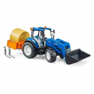 Bruder New Holland T5 120 Kepçeli Ataşman Setli