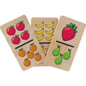 WOODEN DOMINO FRUITS