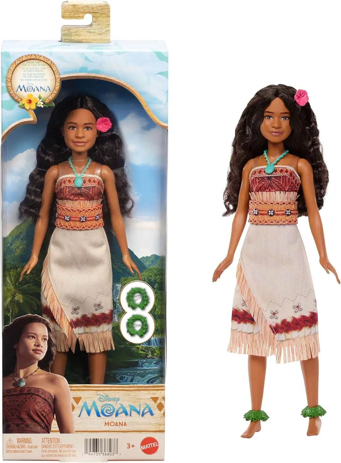 Mattel Dis. Moana Live Action - Ana Karakter