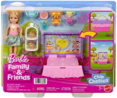 Mattel Barbie Chelsea Çay Partisi