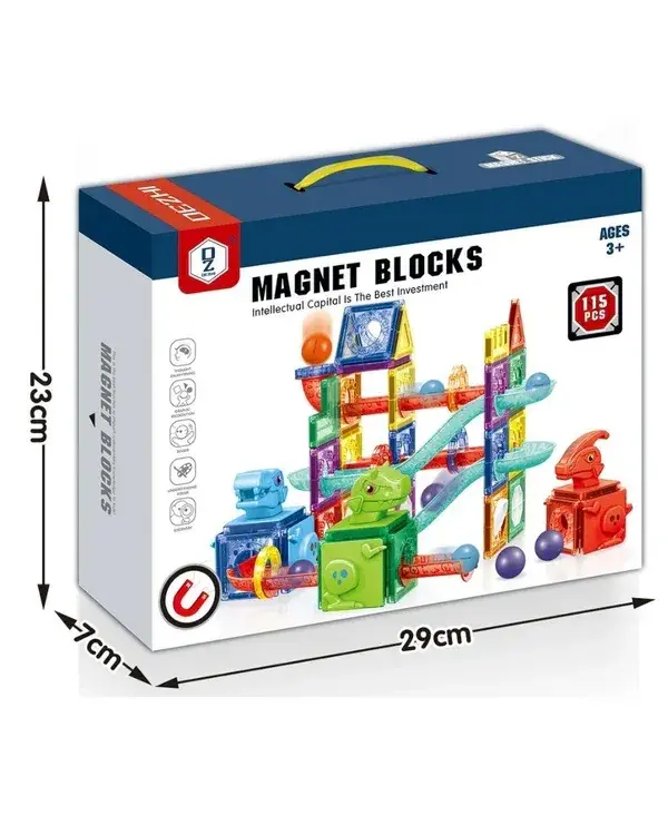 115 PARÇA  MANYETİK LEGO