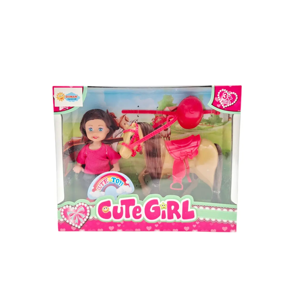 12 CM.KUTUDA ATLI BEBEK