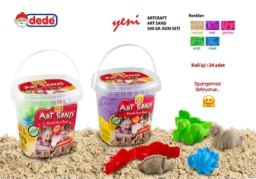 500 GR OYUN KUM SETİ ( 5 RENK )