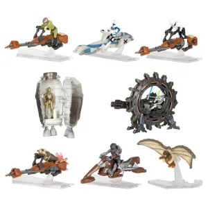 Star Wars Mikro Figür ve Araç Mini Sürpriz Paket Asorti Seri-4 (12li Display)