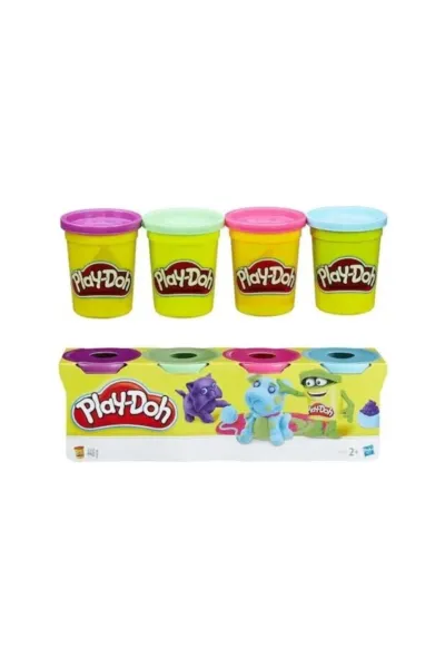 PLAY-DOH 4'LÜ HAMUR