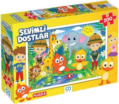 SEVİMLİ DOSTLAR PUZZLE 200