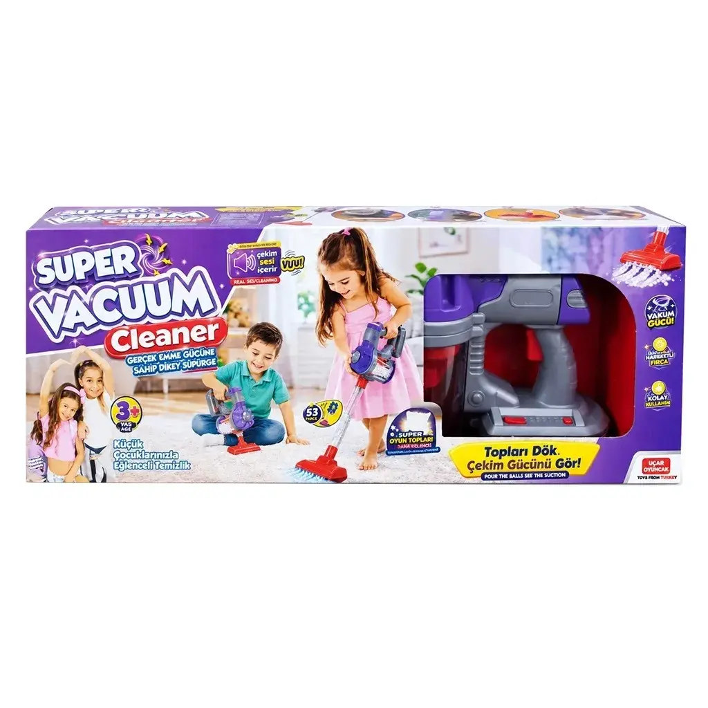 SÜPER VAKUMLU SÜPÜRGE MAKİNESİ
