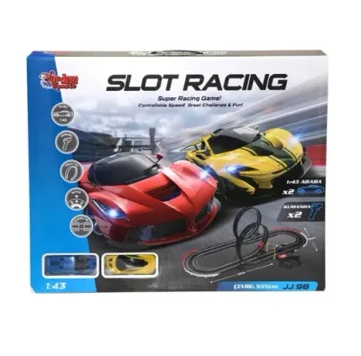 Vardem Pilli 2 Araçlı Sayaçlı Yarış Seti 1:43 (555Cm)