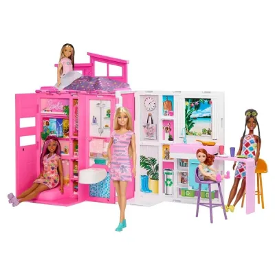 Barbie®nin Yeni Portatif Evi 2024 (Bebek Dahil)