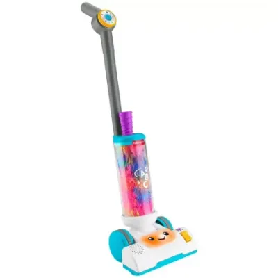 Mattel FP Eğlen ve Öğren 2si 1 Arada Süpürge