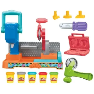 PLAY-DOH RENKLİ EL ALETLERİ TEZGAHI OYUN SETİ