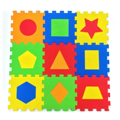 EVA PUZZLE 33X33CM GEOMETRİK ŞEKİLLER