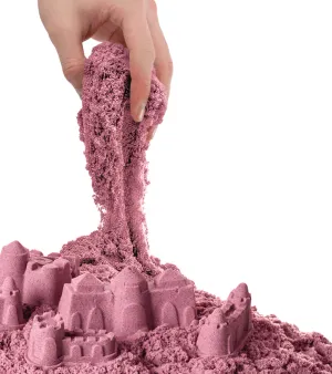 AKSESUARLI PEMBE KİNETİK OYUN KUMU 1000 GR