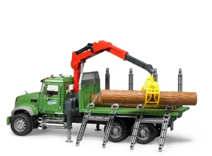Bruder Mack Granite Kütük Taşıyıcı Kamyon 02824