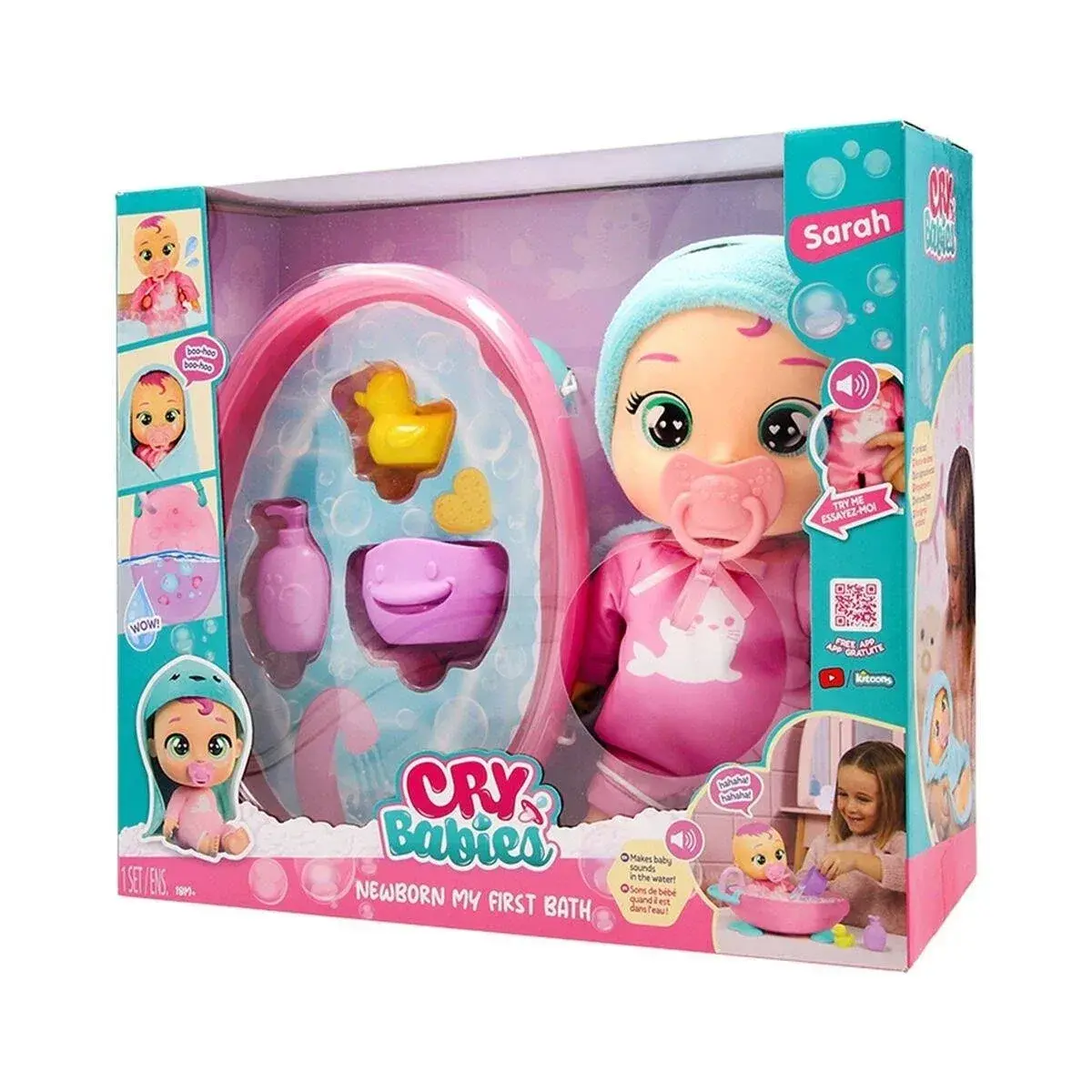 Giochi Cry Babies İlk Banyo Sarah CYB71000