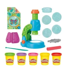 PLAY-DOH IŞIKLI MİKROSKOP OYUN SETİ
