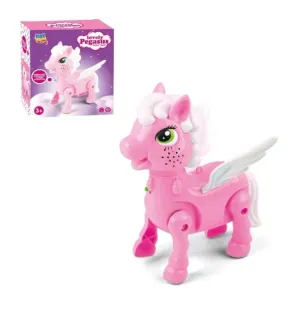 2570 YÜRÜYEN PİLLİ AT - PEMBE