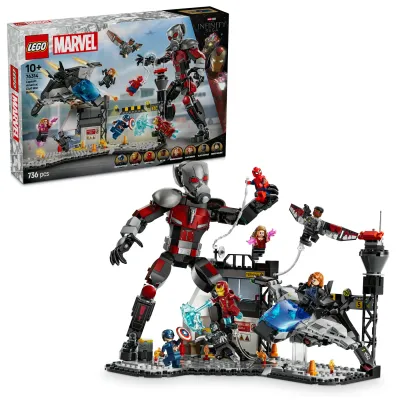 LEGO® Marvel Kaptan Amerika: Kahramanların Savaşı Aksiyon Savaşı İnşa Edilebilen