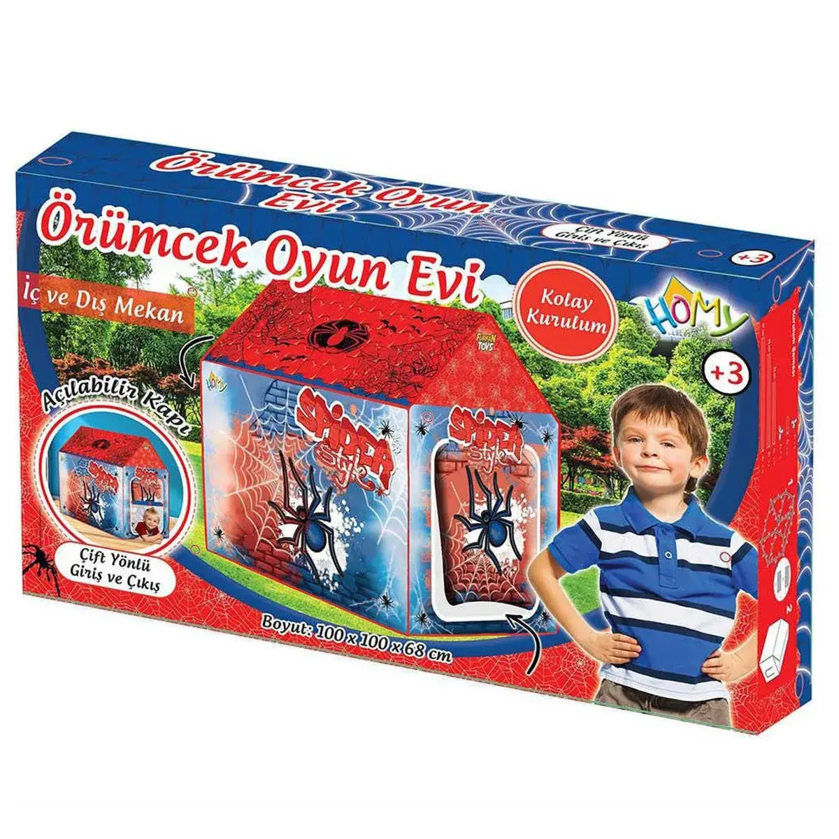 HOMY ÖRÜMCEK OYUN EVİ