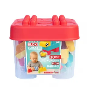 YUMUŞAK BLOKİ BLOKLARI KOVA 30 PRÇ