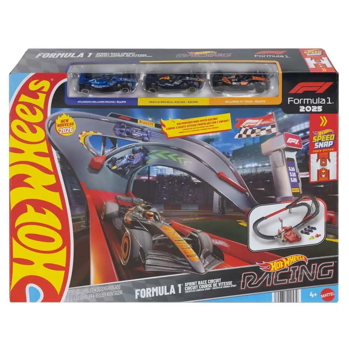 Mattel HW Yarış Formula 1 Sprint Yarış Pisti Seti