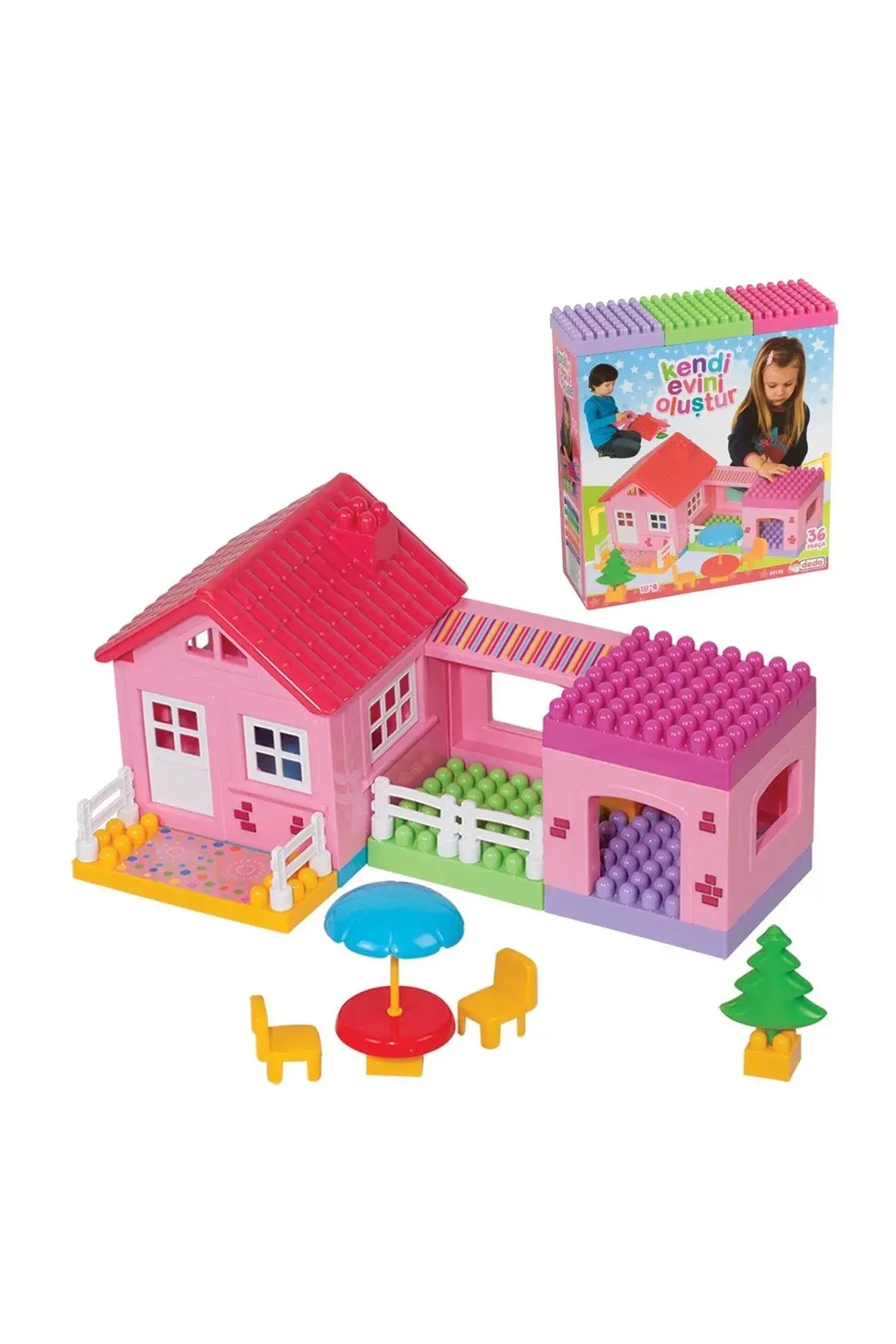 TEK KATLI EV BLOKLAR (37 PRÇ)