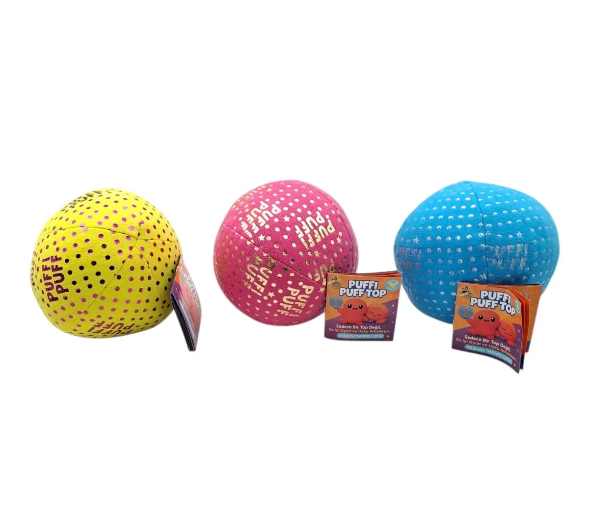 3 RENK 60 LI PUFFİ PUFF TOP