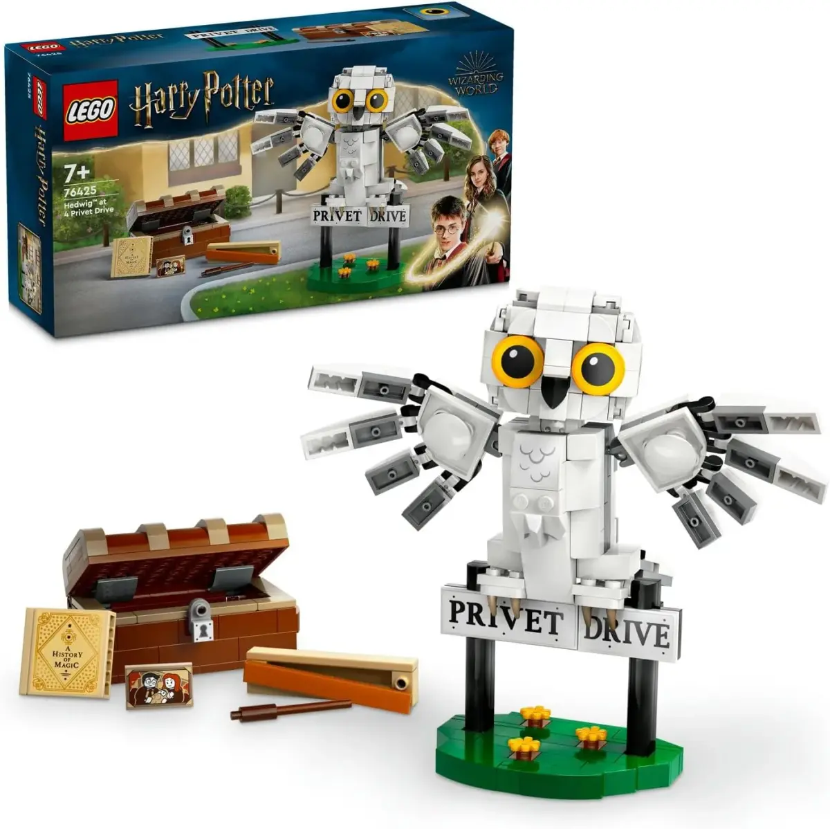 Lego Hedwig 4 Privet Drive'da