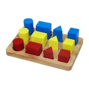 KUTUDA AHŞAP GEOMETRİK BÜYÜKTEN KÜÇÜĞE SIRALAMA