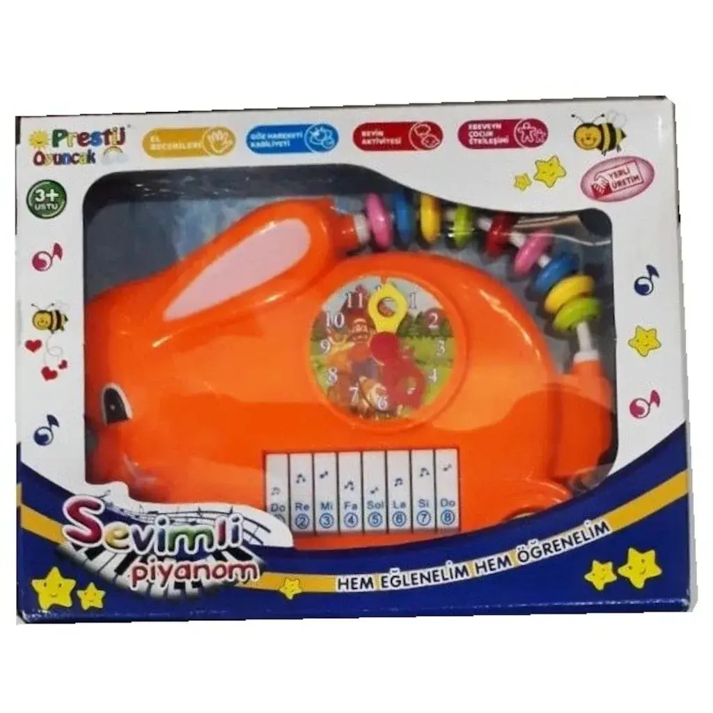 KUTULU TAVŞANLI PİLLİ PİYANO