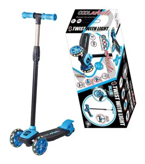 COOL WHEELS IŞIKLI MAVİ TWİST SCOOTER