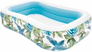 Intex 57177 Tropikal Desenli Aile Boyu Havuz 229 cm