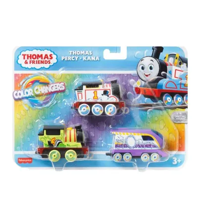 Thomas ve Arkadaşları - Renk Değiştiren Küçük Trenler 3lü Paket