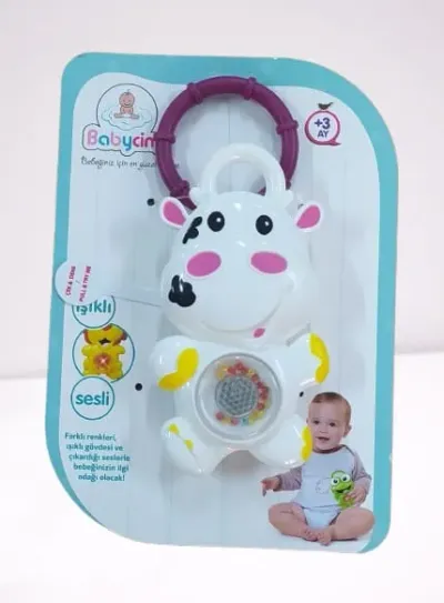 BABYCİM NEŞELİ SESLİ PİLLİ İNEK ÇINĞIRAK