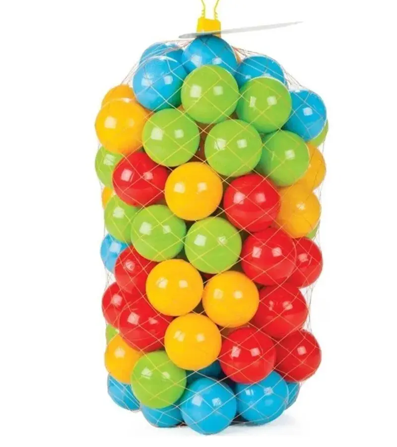 OYUN HAVUZ TOPLARI FİLEDE 6 CM 100'LÜ