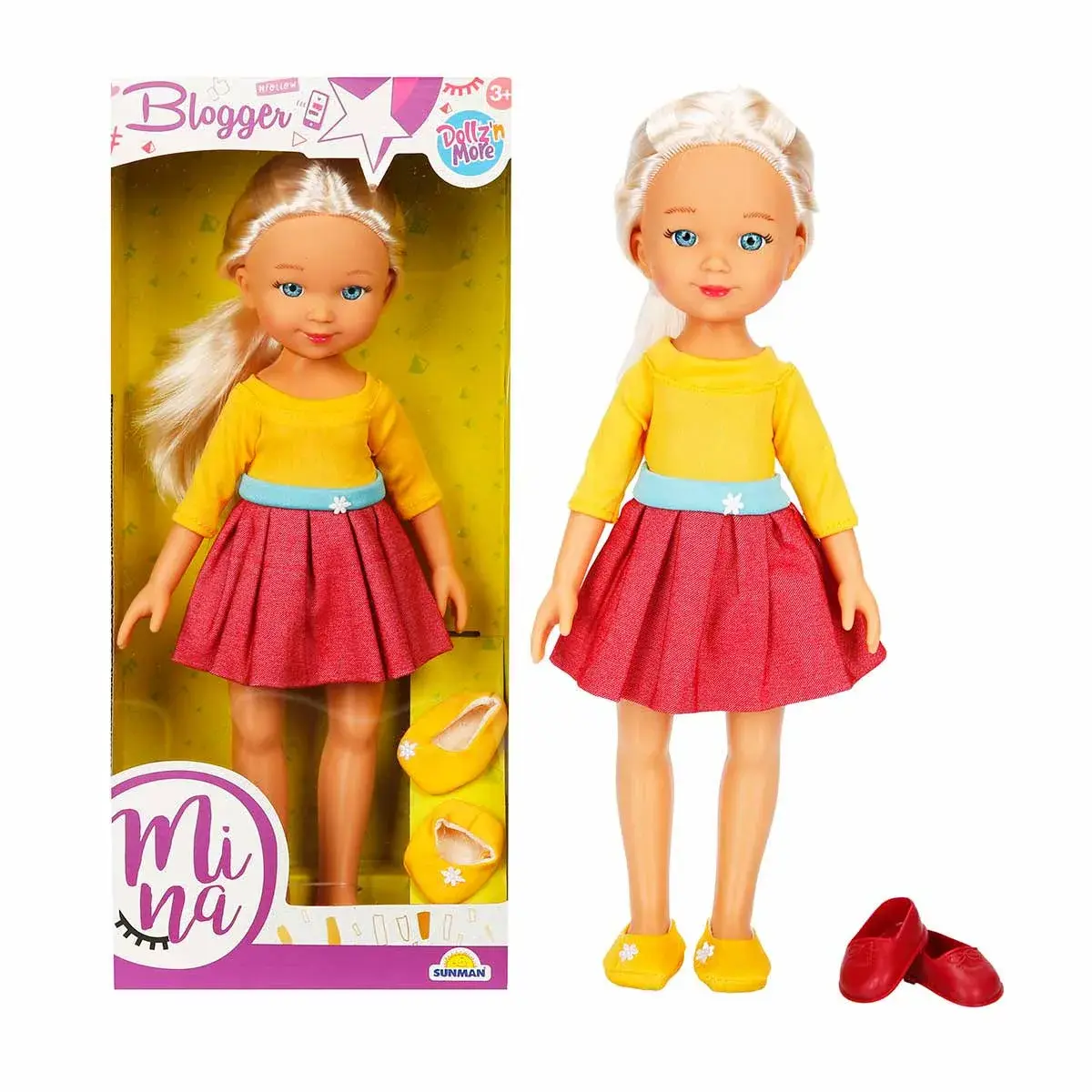 SUN-SABC-DZM-BEBEK MİNA BLOGGER 35CM.