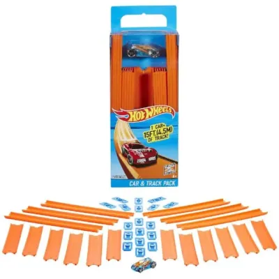 Hot Wheels Track Builder Araba ve Pist Seti