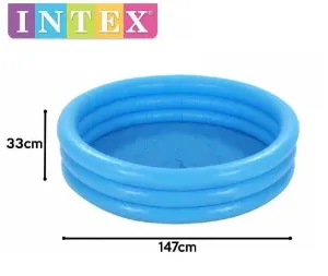 Intex 58426 Cristal Renkli 3 Bölme Havuz 147 cm