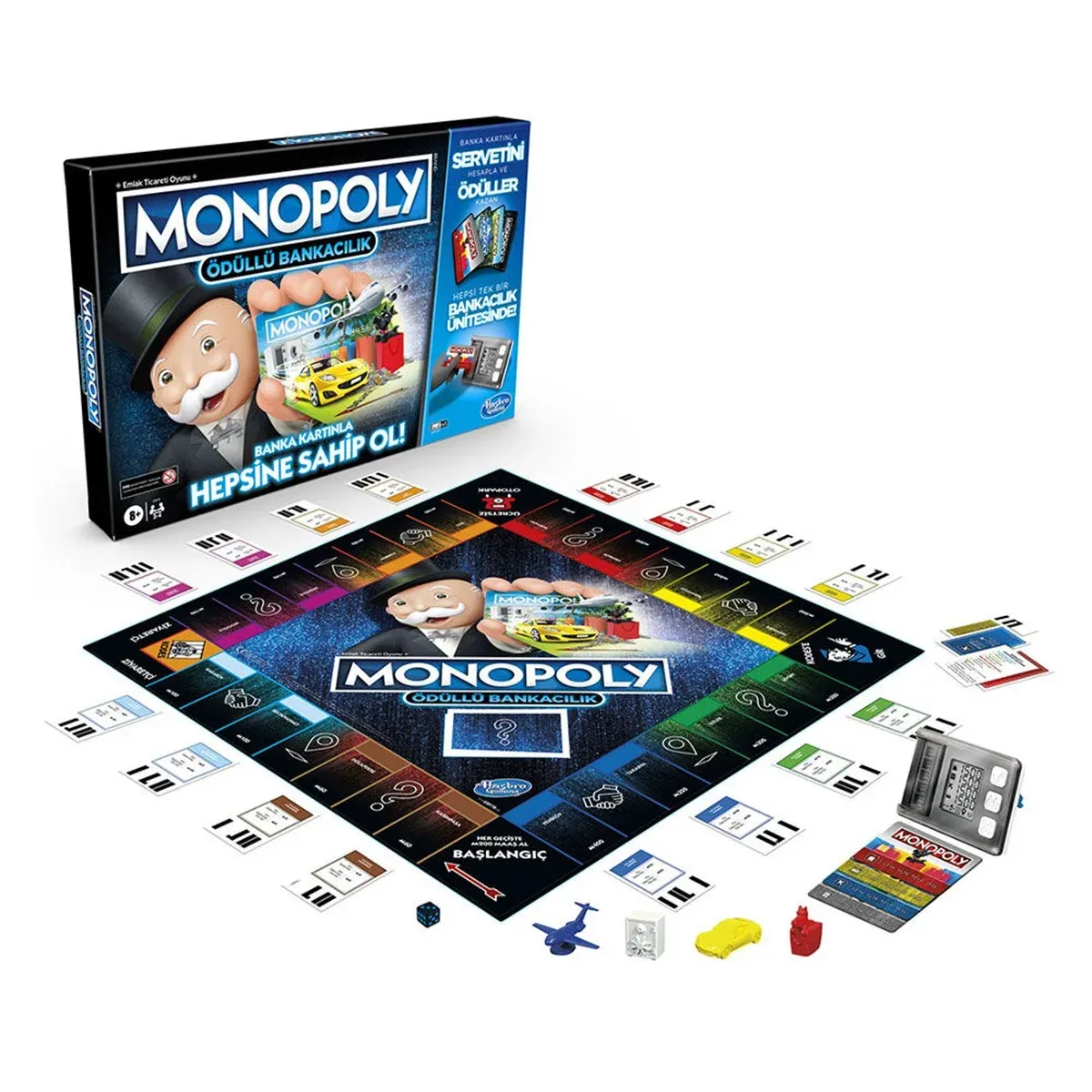 Hasbro Monopoly Ödüllü Bankacılık E8978