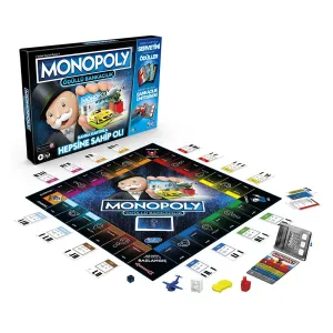 Hasbro Monopoly Ödüllü Bankacılık E8978